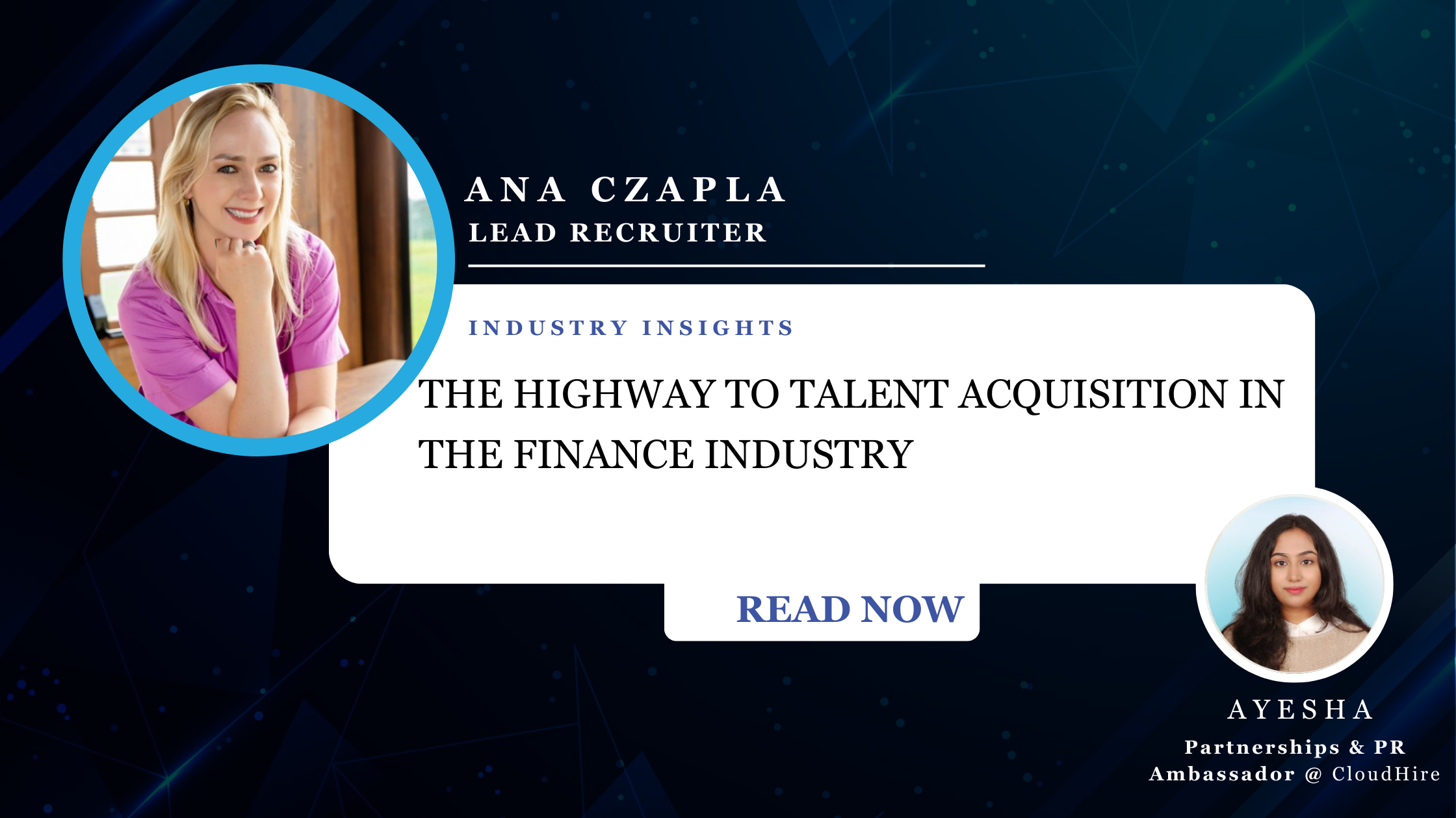 The Highway To Talent Acquisition in the Finance Industry