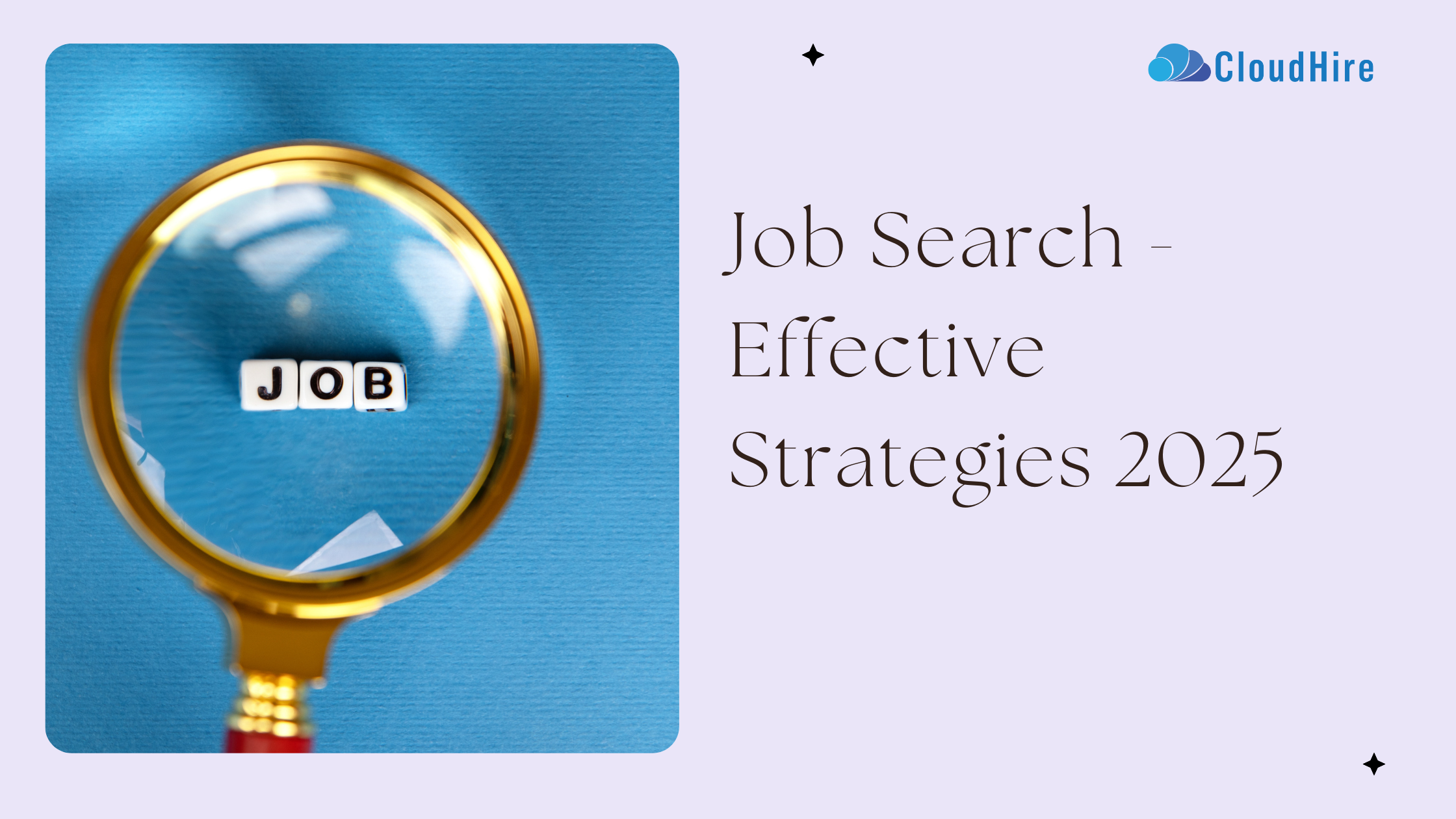 Job Search - Effective Strategies 2025