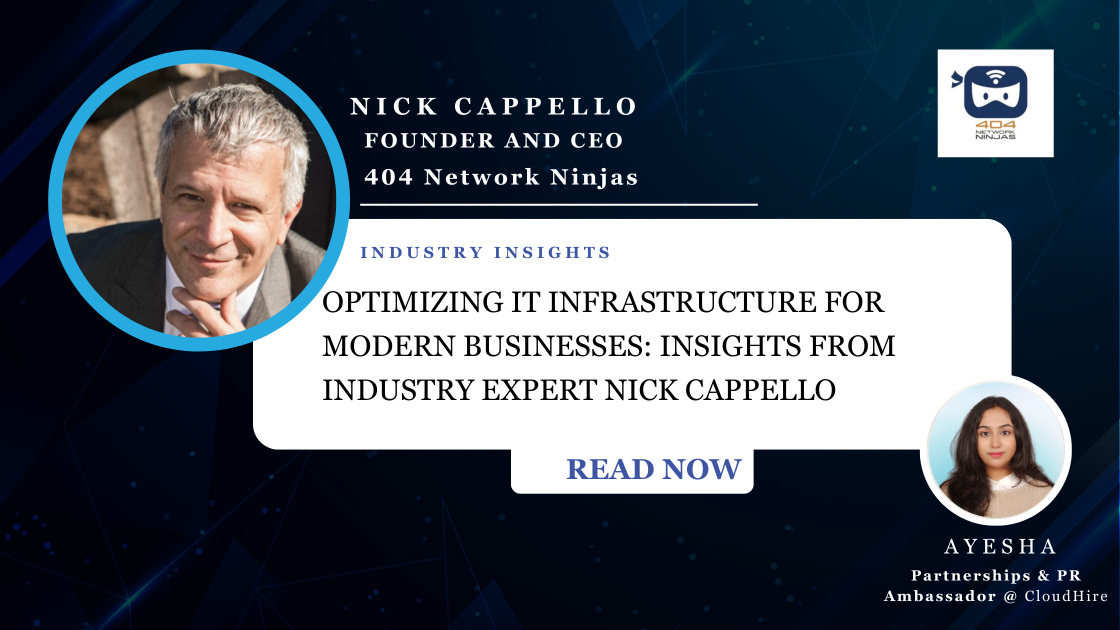 Optimizing IT Infrastructure for Modern Businesses: Insights from Industry Expert Nick Cappello